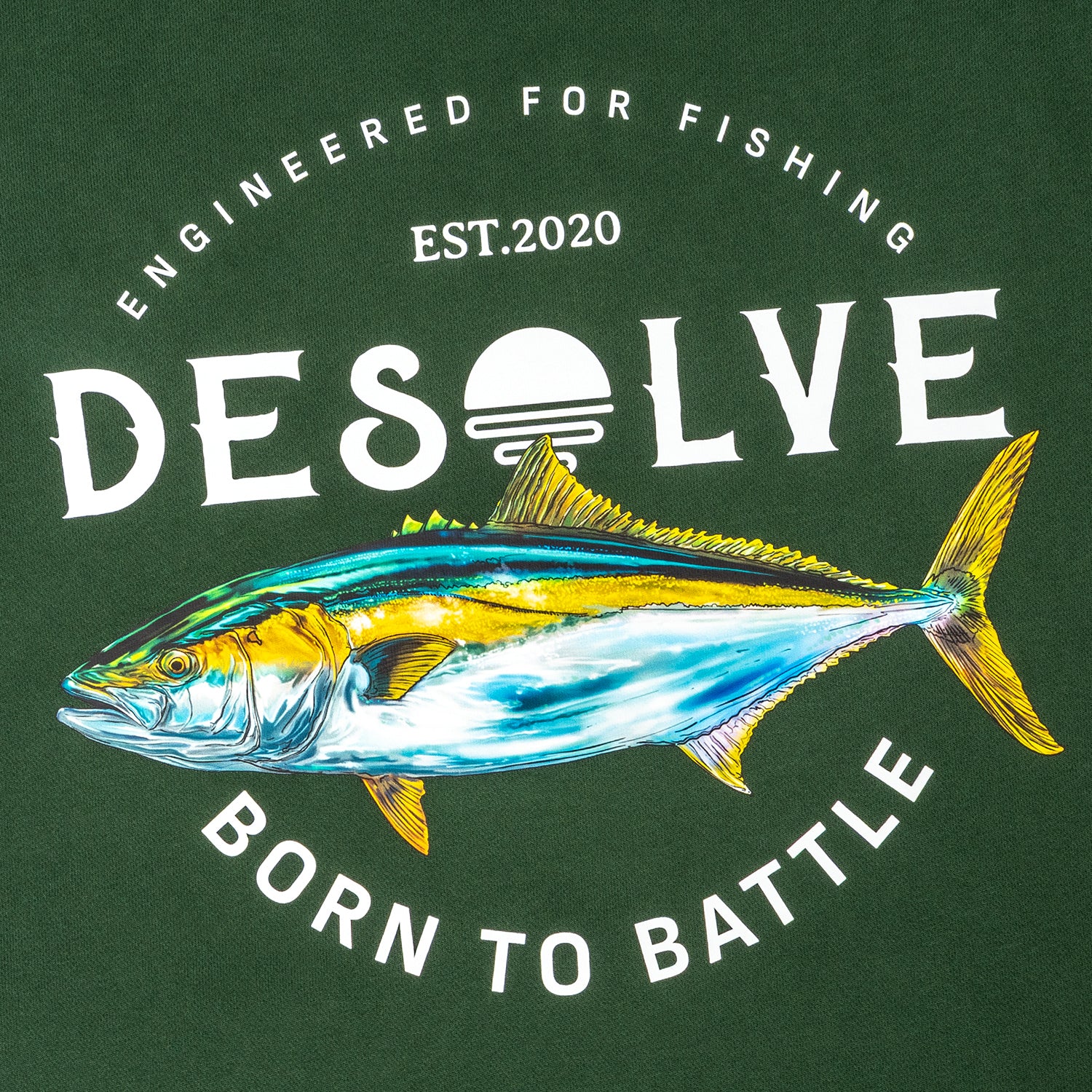 Born to Battle Hoodie Kingfish