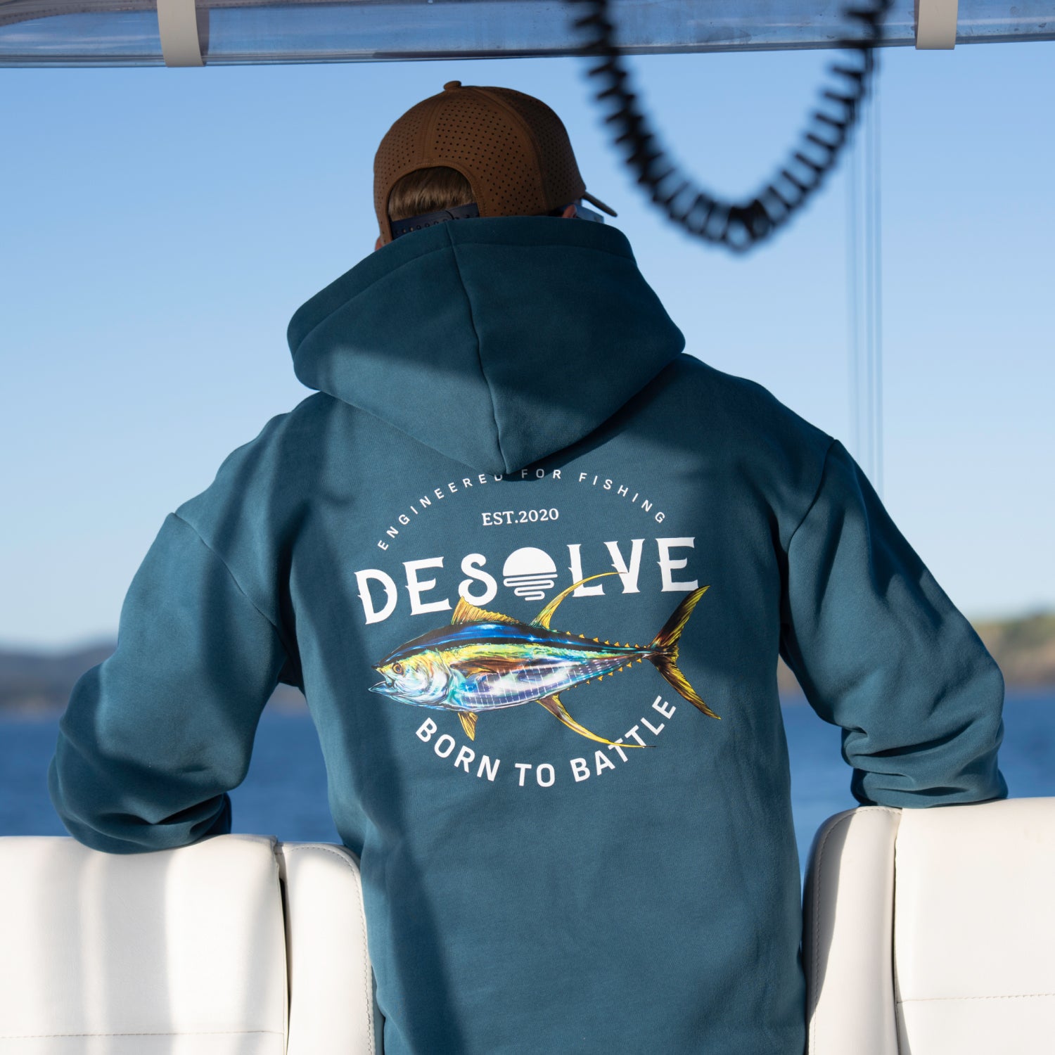 Born to Battle Hoodie Yellowfin