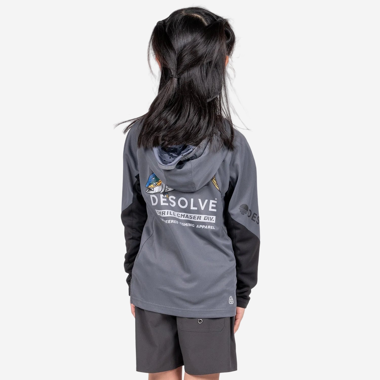 Ahi Fish Face Hoodie Kids'