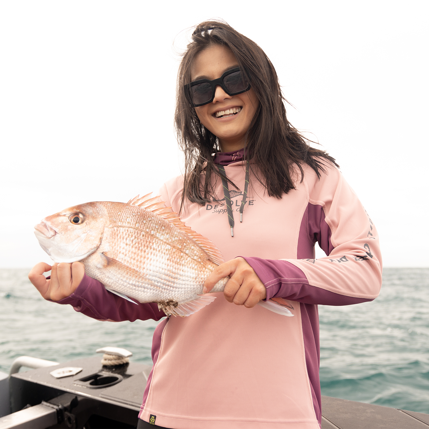 Fish Face Hoodie Women's