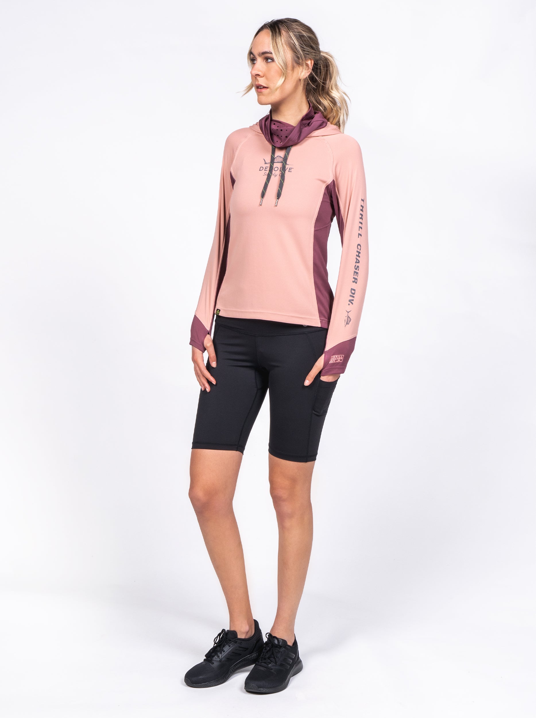 Fish Face Hoodie Women's