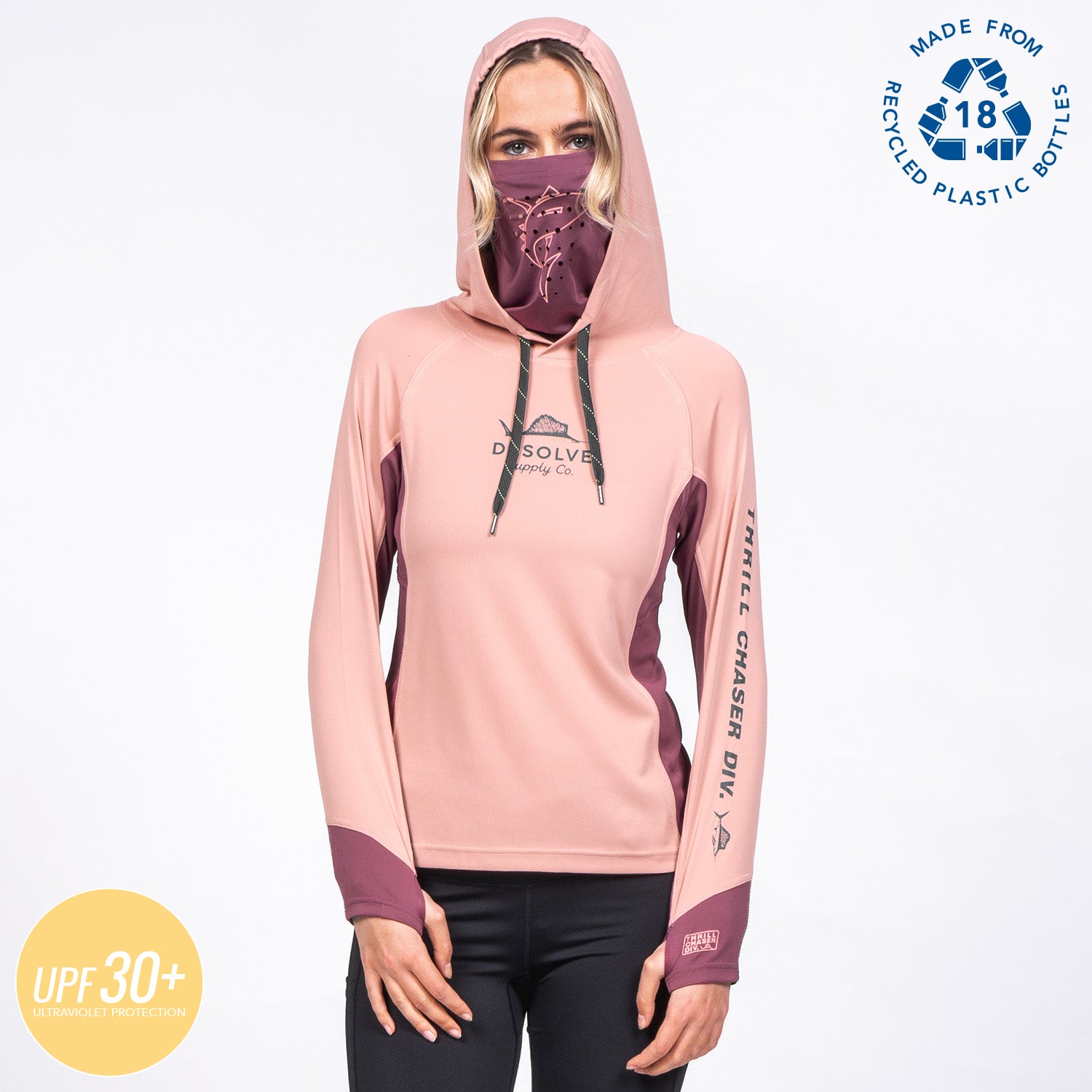 Fish Face Hoodie Women's