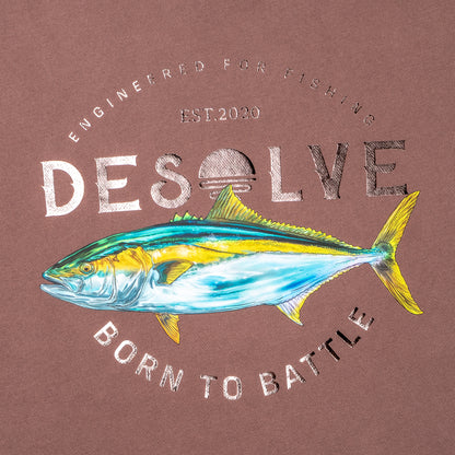 Born to Battle Hoodie Womens Kingfish