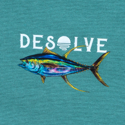 Born To Battle Tee Yellowfin