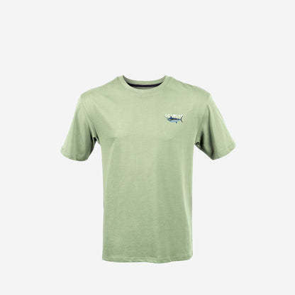 Born To Battle Tee Blue Marlin