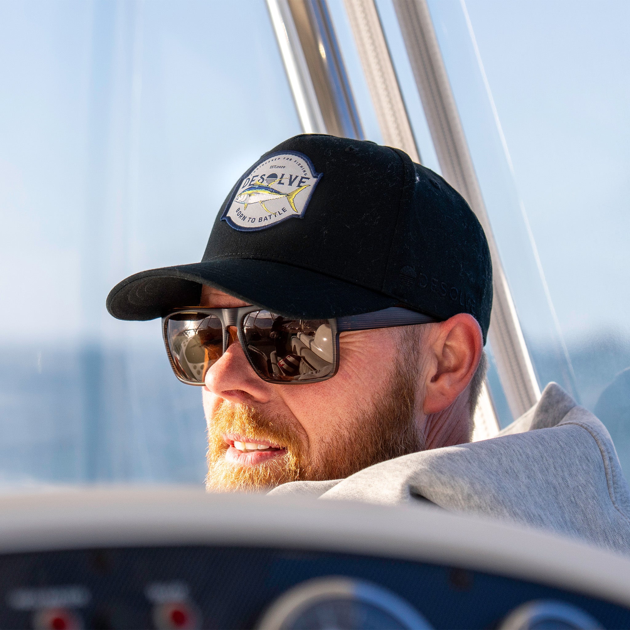 Born to Battle Cap Yellowfin