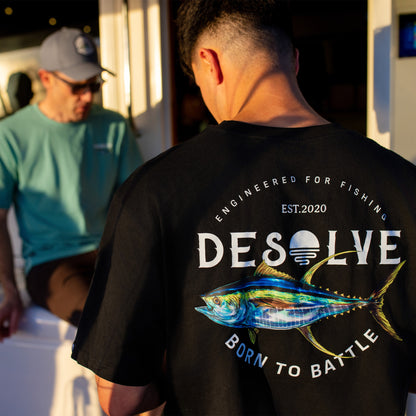 Born To Battle Tee Yellowfin