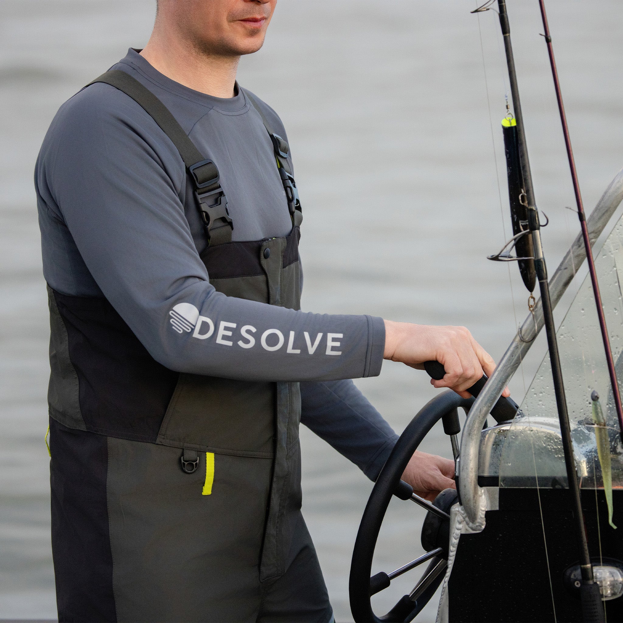 Helios Crew Fishing Shirt