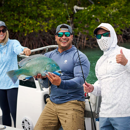 Helios Hooded Fishing Shirt Yellowfin