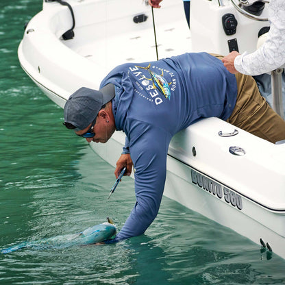 Helios Hooded Fishing Shirt Yellowfin
