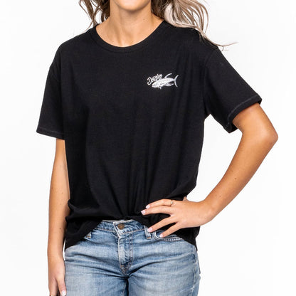 black oversized womens tshirt