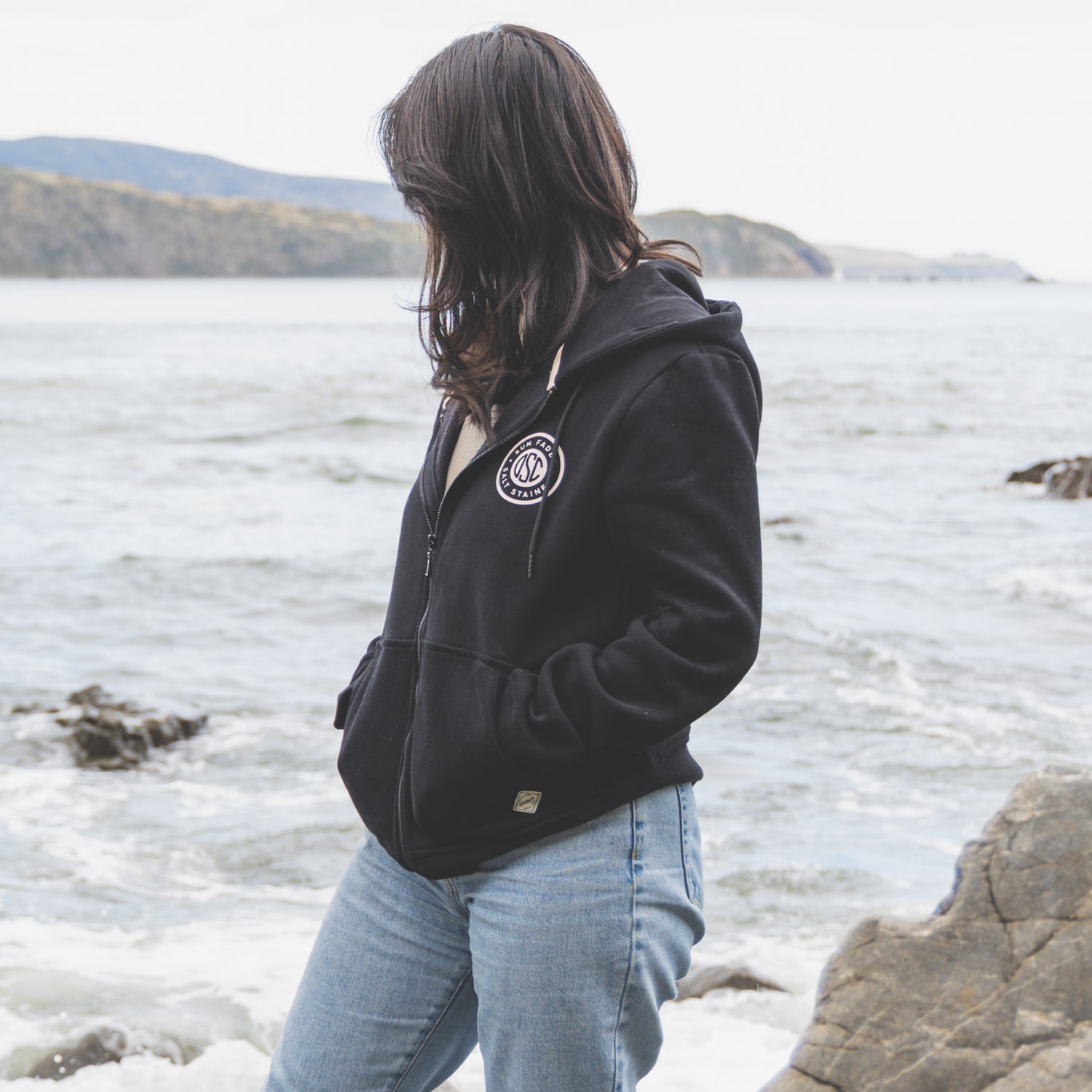 Current Zip Hoodie Womens