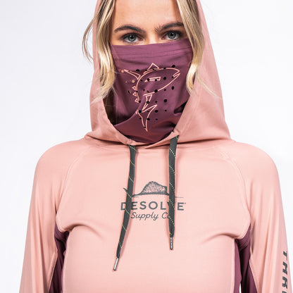 Fish Face Hoodie Womens