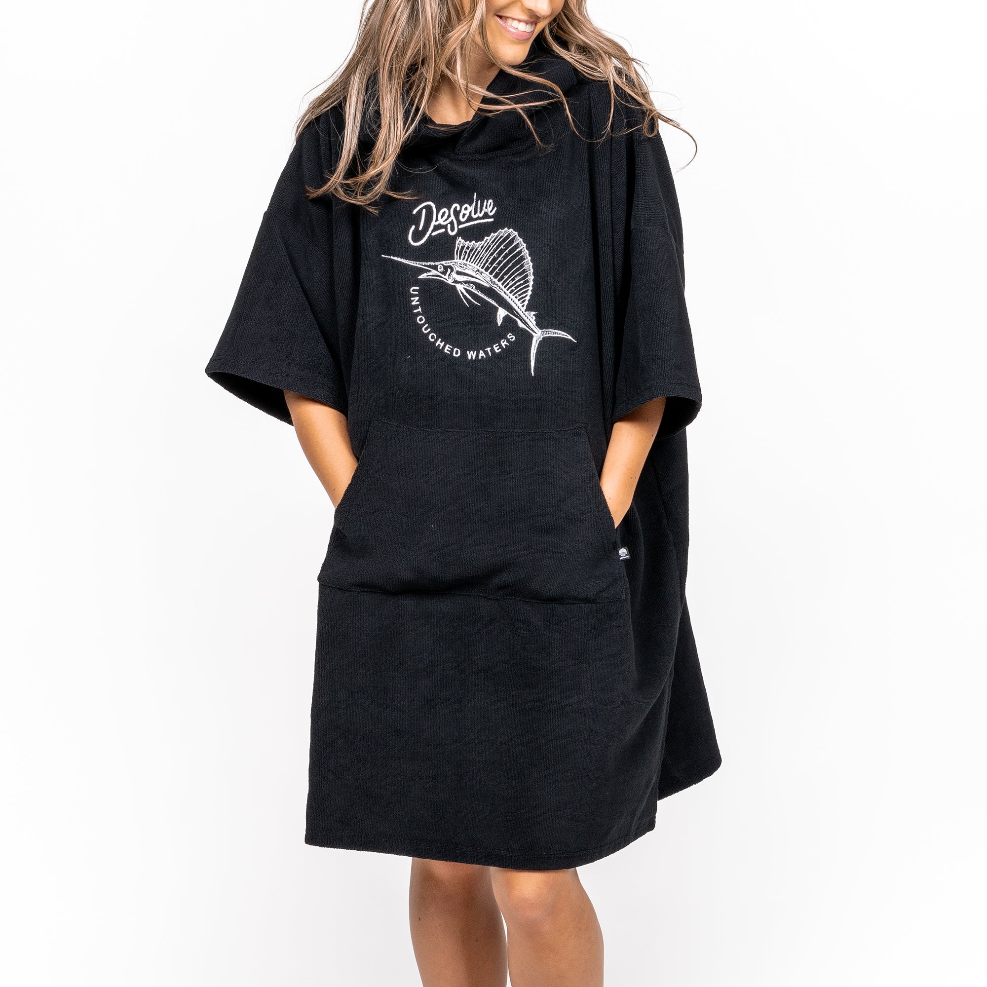 Sail Towel Poncho Womens